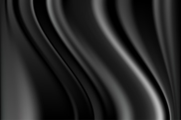 Stripes on black and white background. Abstract graphic design.