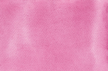 Fototapeta premium Pink natural handmade aquarelle watercolours paint texture pattern background, horizontal textured watercolor paper painting macro closeup, painted copy space