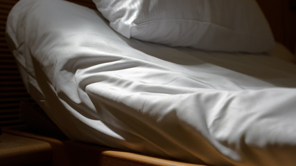 Fototapeta na wymiar Adjustable bed