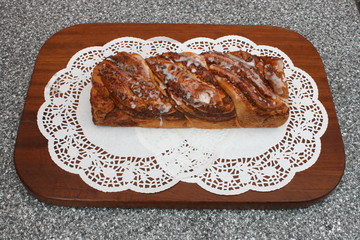 Nusszopf, Nusskuchen