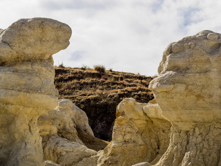 Rock Formations in the Paint Mines near Calhan, Colorado