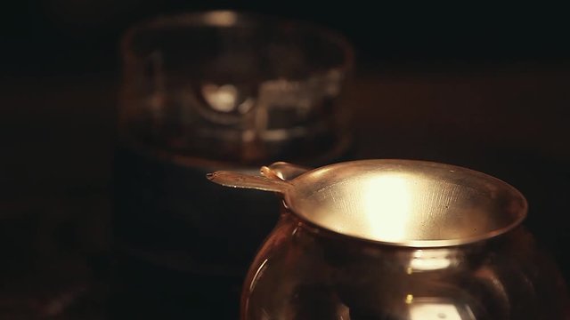 Black Chinese Tea footage