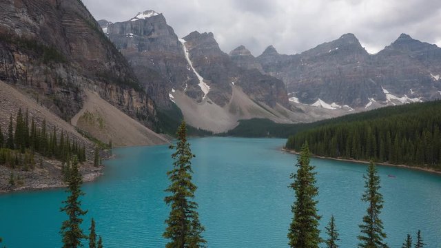 Timelapse of the Moraine Lake