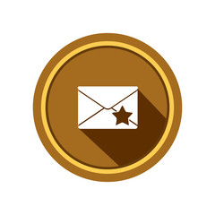 Mail icon. Vector Illustration