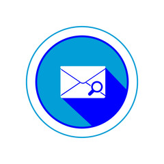 Mail icon. Vector Illustration