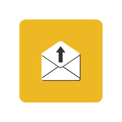 Mail icon. Vector Illustration