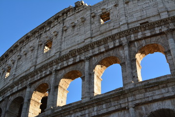 Detail of the colosseum
