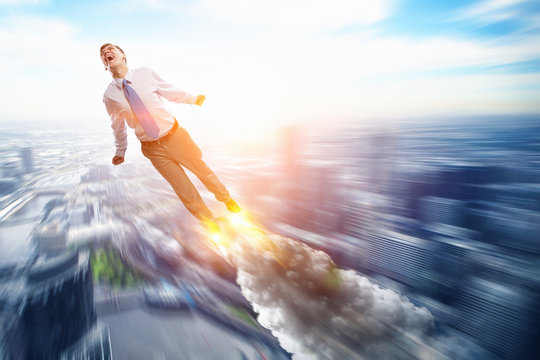 With all his power and energy