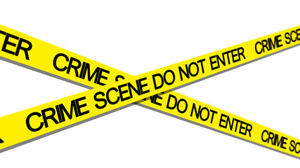 crime scene yellow tape 