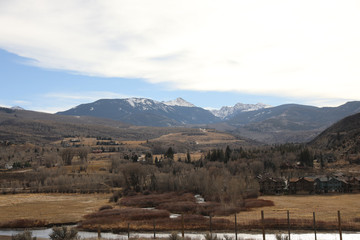 Denver mountains during the autumn, Colorado