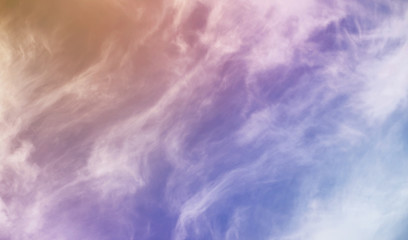 white clouds in a sky