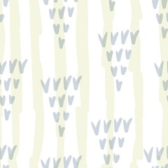 Abstract background with hand drawn textures, memphis style. Seamless pattern. Wabi sabi minimal Japanese design. Universal card, pastel colors. Retro design, fashion art with stripes