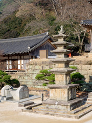 Fototapeta premium Scenery of Hwaeomsa Temple