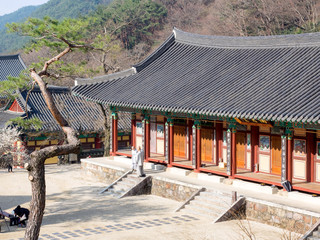 Scenery of Hwaeomsa Temple