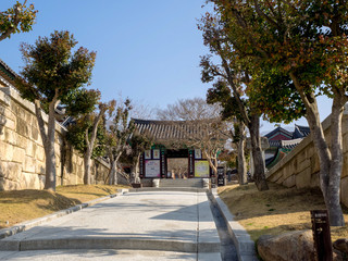 Scenery of Hwaeomsa Temple