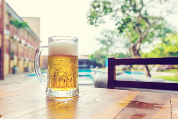 Cold Beer glass