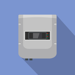 Obraz premium Panel equipment icon. Flat illustration of panel equipment vector icon for web