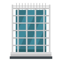 House icon. Flat illustration of house vector icon for web