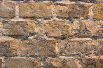 Background from a brick wall in a loft style