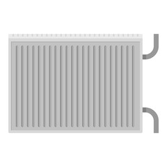 Radiator icon. Flat illustration of radiator vector icon for web