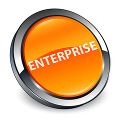 Enterprise 3d orange round button