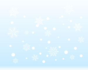 Snow And Winter Background 