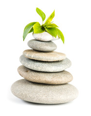 Fototapeta premium Zen pebbles balance