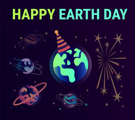 Earth day illustration