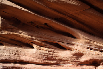 Folded rocks