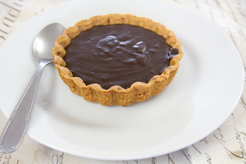 tartelette au chocolat