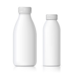 Realistic plastic bottle