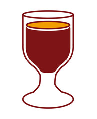 wine cup beverage icon