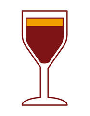 wine cup beverage icon