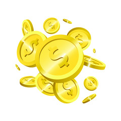 coins vector design illustration