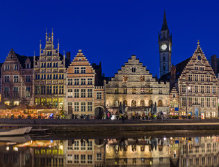 Fototapeta na wymiar Gent cityscape - Belgium