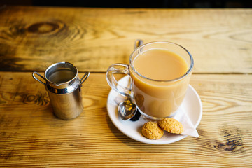 cup, tea, milk, beverage, uk, hot, drink, english, traditional, breakfast, liquid, black, fresh, closeup, mug, brown, healthy, morning, cuppa, cafe, british, wooden, dark, cozy, table, england, cafete