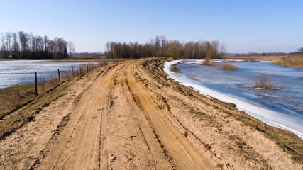 Wiosenne rozlewiska Narwi © podlaski49
