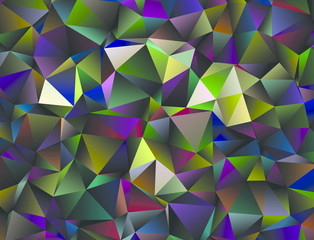 Abstract low poly background. Vector clip art.