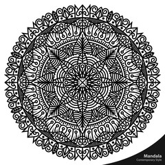 Mandala Natural Pattern Decorative Graphic Element