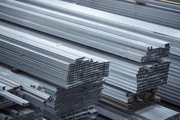 Aluminium profiles for constructions. Aluminum constructions factory