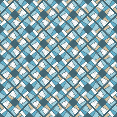Seamless geometric pattern. The texture of the squares. Scribble texture. Textile rapport.
