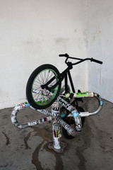 Parked the bike