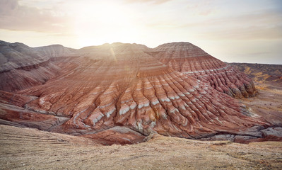 Red Desert Mountains