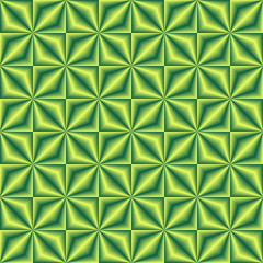 Fototapeta na wymiar Yellow green blended geometric seamless pattern.