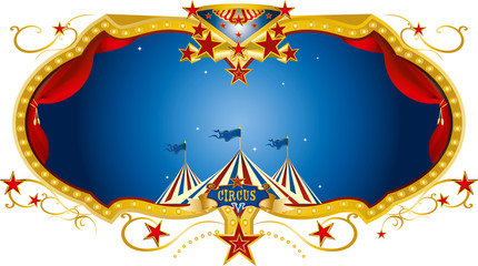 Circus night label