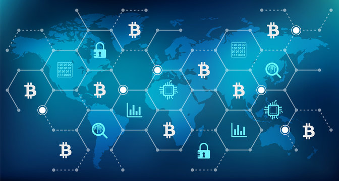 bitcoin concept &ndash; mining, security, investment, speculation