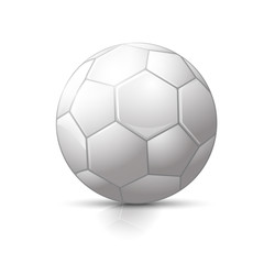 Fototapeta premium Soccer Ball With Classic Design