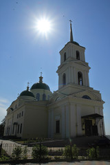 Church under the blue sky