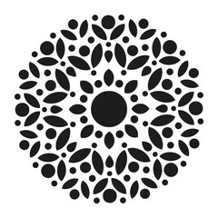 Beautiful Decoration Ornament. Mandala Design.