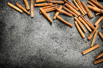 Cinnamon spice sticks.